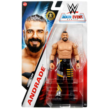 WWE Andrade Action Figure, Main Event Series #155 6-Inch Collectible Superstar With Articulation