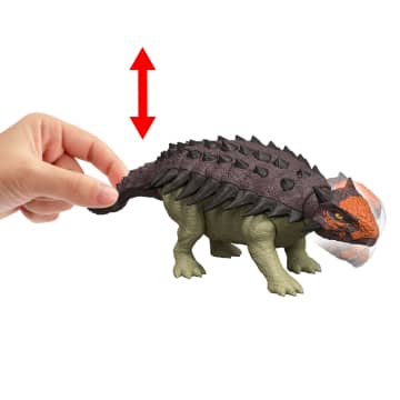 Jurassic World Dinosaurio de Juguete Rebirth Rugido Salvaje Euoplocephalus - Imagen 3 de 6