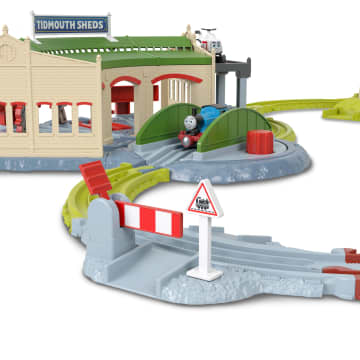 Thomas & Friends Exploring Tidmouth Sheds Train Set | Mattel