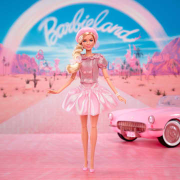 Barbie The Movie Doll, Margot Robbie As Barbie, Collectible Doll Wearing Pink Blouse & Skirt Set - Imagem 2 de 6