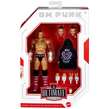WWE Ultimate Edition CM Punk Action Figure | Mattel