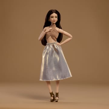 【未開封】バービー ルックス #6 シグネチャー モデル バービー ルック ブロンド ロングヘア ライトブルードレス ポーザブル