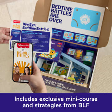 Fisher-Price Big Little Feelings Bedtime Routine Kit, Set Of Toys & Tips For Toddlers & Kids