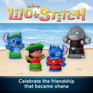 Little People Collector Disney Lilo & Stitch Special Edition Set For Adults & Fans, 4 Figures - Imagen 2 de 6