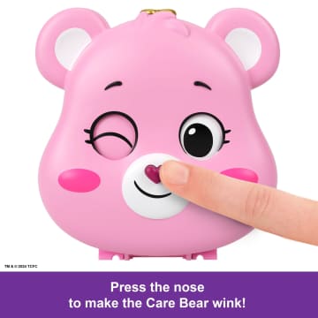 Polly Pocket X Care Bears Dolls & Playset With Toy Car And Themed Accessories, Compact Travel Toy - Image 2 of 6