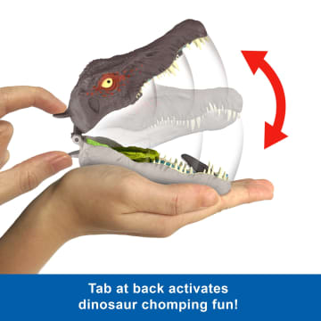 Jurassic World Rebirth Micro Adventure Playset Spinosaurus Head, Interactive Features & Figures - Imagen 5 de 6