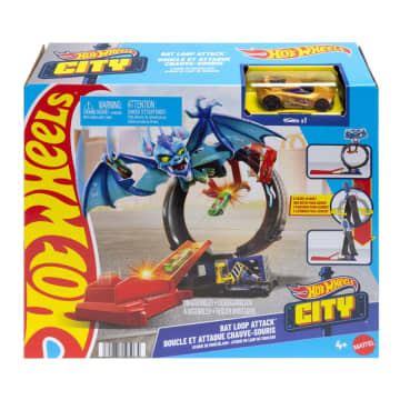 Hot Wheels City Pista de Brinquedo Ataque do Morcego - Image 6 of 6