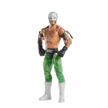 WWE Rey Mysterio Action Figure, Main Event Series #157, 6-Inch Collectible With Articulation - Image 4 of 4