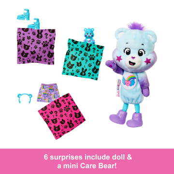 Barbie Cutie Reveal Care Bears Chelsea Small Dolls & Accessories, Series 2 - Imagem 3 de 5