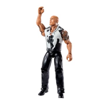 WWE The Rock Action Figure, Main Event Series #156, 6-Inch Collectible With Articulation
