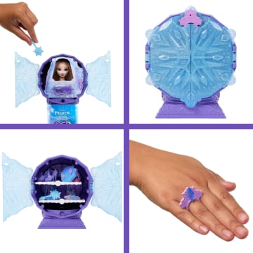 Disney Frozen JEWEL REVEAL Ice Skating Elsa Fashion Doll | Mattel