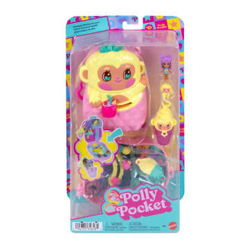 POLLY POCKET Pineapple Monkey Compact | Mattel