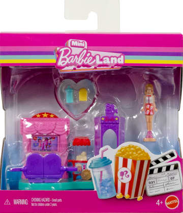 Barbie Mini Barbie Land Doll House Playsets With 1.5-Inch Doll, Furniture & Accessories - Image 5 of 6