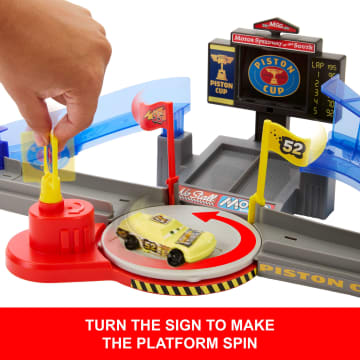 Disney and Pixar Cars Piston Cup Stunting Speedway Playset | Mattel