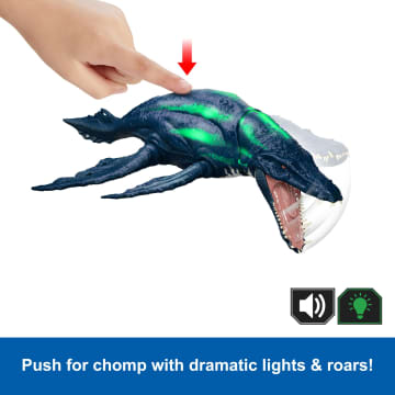 JURASSIC WORLD WILD ROAR Brachauchenius | Mattel