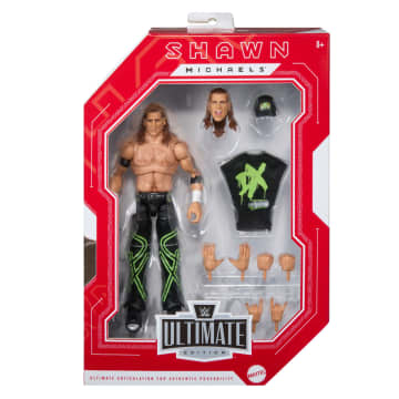 WWE Legends Ultimate Edition Shawn Michaels Action Figure & Accessories Set, 6-Inch Collectible