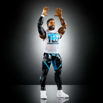 WWE Figura de Acción Elite Jey Uso azul - Imagem 5 de 6
