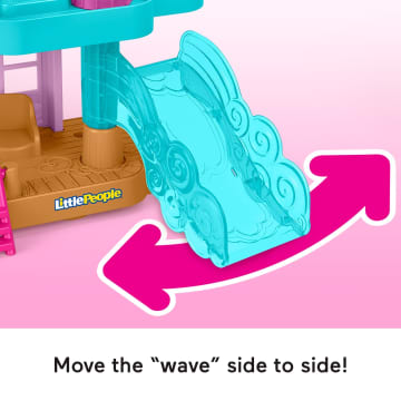Fisher-Price Little People Barbie Beach House Toddler Playset With Figures & Accessories - Image 3 of 6