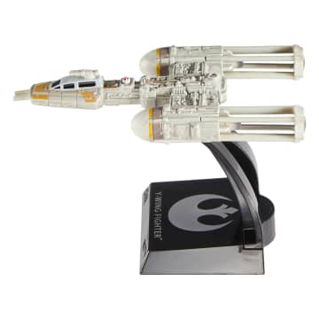 Hot Wheels Collector Veículo de Brinquedo Star Wars Y-Wing - Imagen 4 de 6