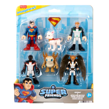 Fisher-Price-Coffret Imaginext Superman-Coffret de 6 Figurines