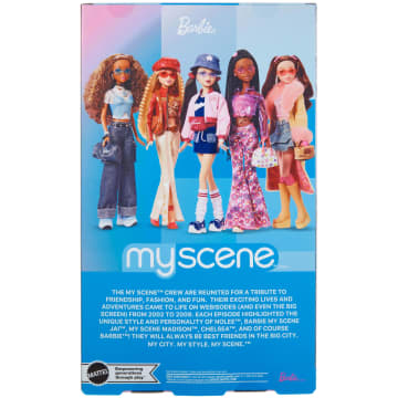 Barbie Signature My Scene Nolee Collector Doll in Y2K-Inspired Outfit With Premium Accessories