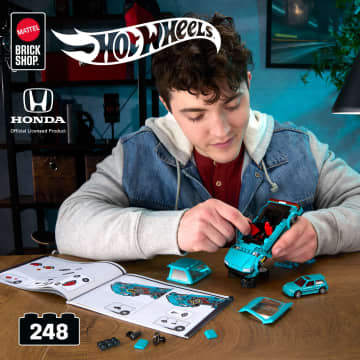 Mattel Brick Shop Hot Wheels Custom '90 Honda Civic EF | Mattel