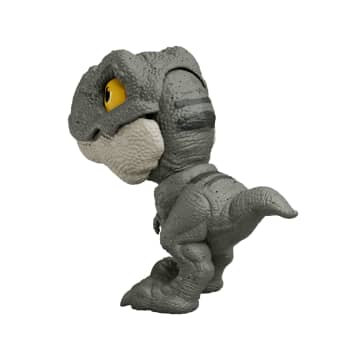 Jurassic World Mighty Little Biters Dinosaur Toy With Bite Action, Eye Change, Collectible Figure - Imagen 5 de 6