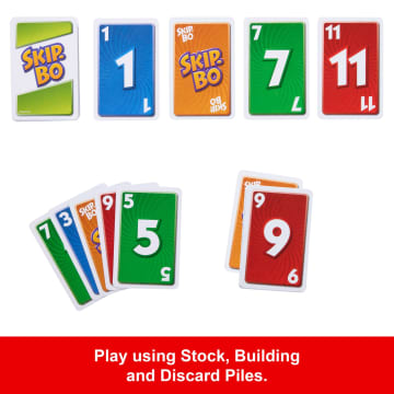 Skip-Bo Ultimate Sequencing Card Game For 2-6 Players Ages 7Y+