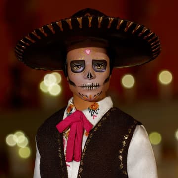 Barbie Signature Día De Muertos 2025 Collectible Ken Doll in Suit And Sombrero - Image 2 of 6