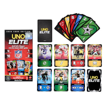 UNO Elite NFL Jogo de Cartas Pacote Inicial - Imagen 6 de 6