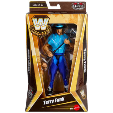 WWE Elite Legends Terry Funk Action Figure & Accessories, Series 27 6-Inch Collectible - Imagen 2 de 6