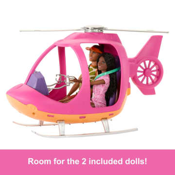 Barbie Pink Passport Kenya Adventure Dolls & Playset With Toy Helicopter & 9 Accessories - Imagem 2 de 6