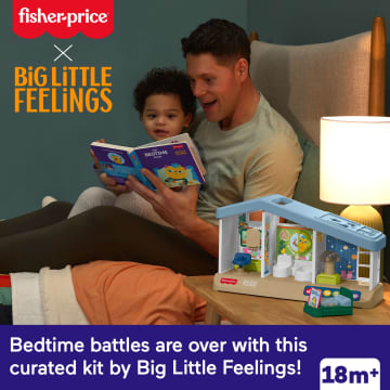 Fisher-Price Big Little Feelings Bedtime Routine Kit, Set Of Toys & Tips For Toddlers & Kids