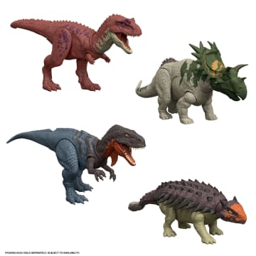 Jurassic World Dinosaurio de Juguete Rebirth Rugido Salvaje Euoplocephalus - Imagen 5 de 6