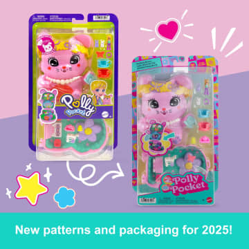 Polly Pocket Tea Party Bunny Compact | Mattel