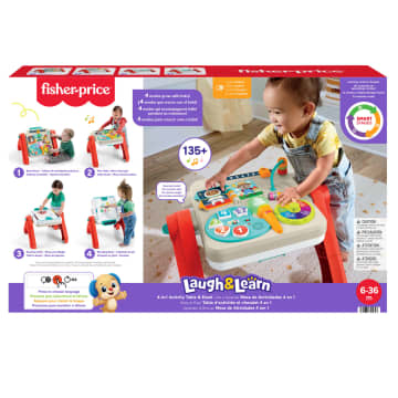 Fisher-Price Laugh Learn 4-in-1 Activity Table Easel Mattel
