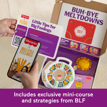 Fisher-Price Big Little Feelings Calm Down Kit, Set Of Toys & Tips For Toddlers & Kids