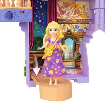 Disney Princess Rapunzel Storytime Stackers Doll House, Small Doll, Pascal Figure & 7 Accessories - Image 4 of 6