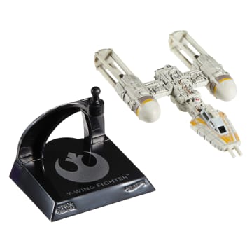 Hot Wheels Collector Veículo de Brinquedo Star Wars Y-Wing - Imagen 5 de 6