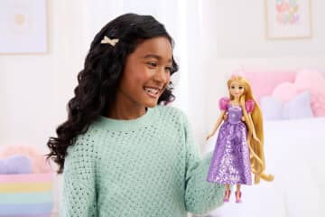 strapless open back dress Disney Princess Cut and Style Rapunzel Hair Fashion Doll – Planet Junior