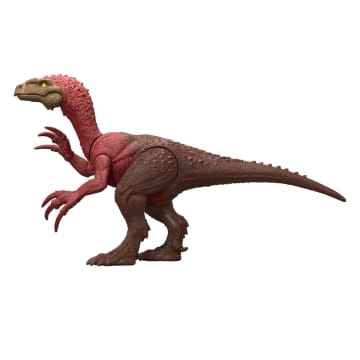 Jurassic World Rebirth Frenzy Pack Beipiaosaurus Dinosaur Figure, Authentic Toy, Digital Play - Imagem 3 de 6
