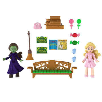 Wicked Coffret Cité D’Émeraude Avec Petites Poupées et Accessoires - Imagem 6 de 6