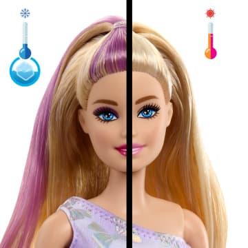 Barbie Party Unboxed Pet Birthday Series Doll & Accessories, Birthday Bows Set With 10 Surprises - Imagem 6 de 6