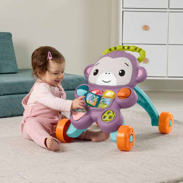 Fisher-Price Andadera para Bebés Aprende Conmigo Amigo Mono - Imagem 3 de 6
