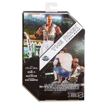 WWE Ultimate Edition The Rock Final Boss Action Figure | Mattel