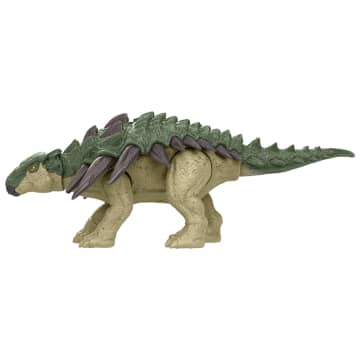 Jurassic World Rebirth Frenzy Pack Edmontonia Dinosaur Figure, Authentic Toy, Digital Play - Image 5 of 6