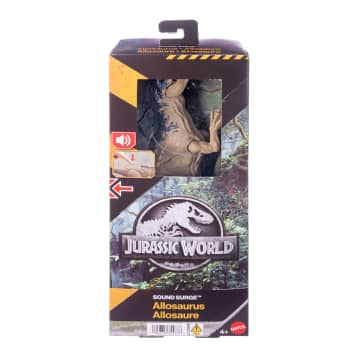 JURASSIC WORLD SOUND SURGE Allosaurus | Mattel