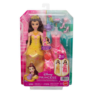 Disney Princess Belle 2-in-1 Stories Fashion Doll | Mattel