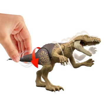 Jurassic World Rebirth Strike Attack Herrerasaurus Dinosaur Toy, Single Strike Action, Authentic & Posable - Image 3 of 6