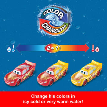Disney And Pixar Cars Color Changers Collection, Toy Cars Change Color With Water
